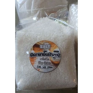 (จัดส่งภายใน2วัน)ซื้อ1โลแถม1โล🧂ดอกเกลือสมุทร(เกลือคีโต)💯%จากนาเกลือสมุทรสงคราม🏖🧂(เกลือเค็มน้อย อร่อย!!) ✅💥💥⚡ photo