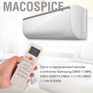 ภาพขนาดย่อของภาพหน้าปกสินค้าSAMSUNG รีโมทเครื่องปรับอากาศสําหรับ Samsung Db 93-11489 L Db 63-02827 A Db 93-11115 U จากร้าน macospice.th บน Shopee