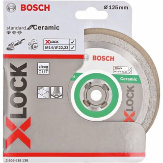 ภาพหน้าปกสินค้าBOSCH ใบเพชร5\" Standard for Ceramic X-LOCK #2608615138 ซึ่งคุณอาจชอบราคาและรีวิวของสินค้านี้