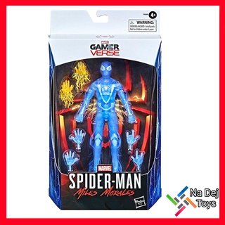 Marvel Legends Spider-Man Miles Morales Blue 6" Figure มาร์เวล เลเจนด์ สไปเดอร์-แมน ไมลส์ โมราเลส ขนาด 6 นิ้ว ฟิกเกอร์