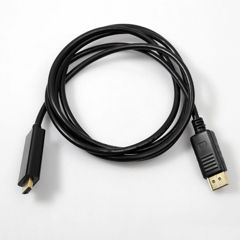 hdtv-cable-1-8m-displayport-display-port-pc-dp-to-hdtv-male-to-male-cord-cable-for-pc-hdtv