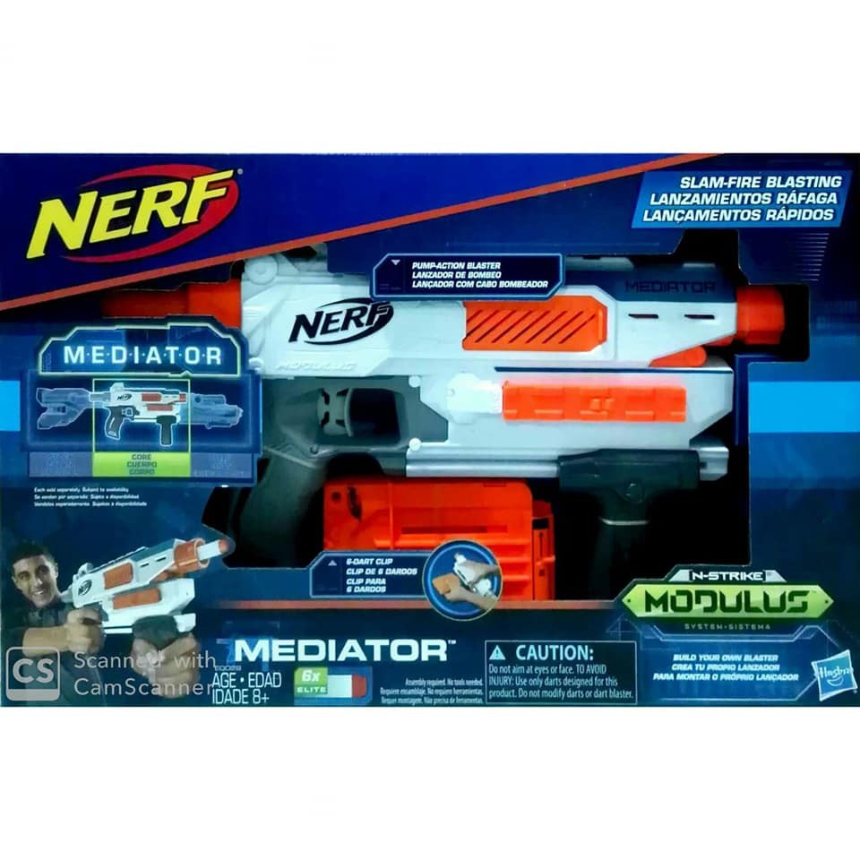 Nerf Modulus - Mediator บลาสเตอร์Nerf ซีรี่ส์ Modulus แถมกระสุน 6นัด ...