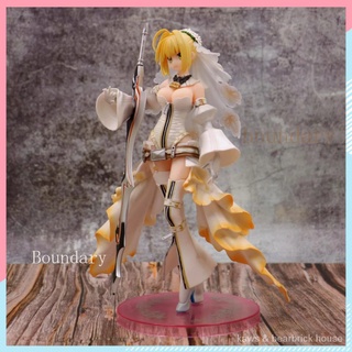 ฟิกเกอร์ Pvc อนิเมะ Fate Stay Night Saber Nero Bride Version ขนาด 23 ซม.