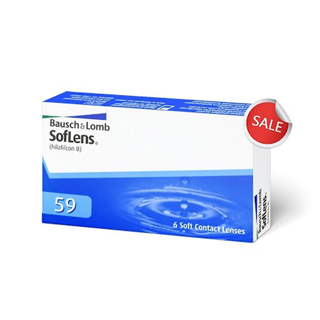 Bausch & Lomb Solflens 59 คอนแทคเลนส์ใส รายเดือน