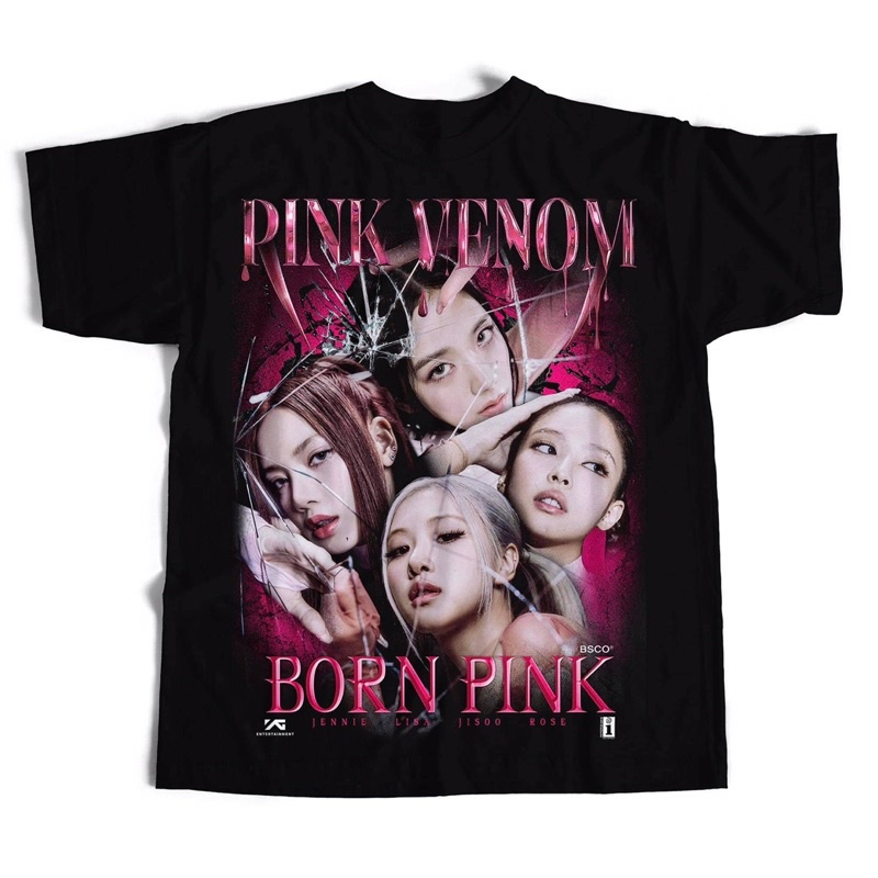 ราคาถูกbest-selling-high-quality-cotton-t-shirts-universal-size-black-pink-pink-venom-bootleg-shirt-cotto-s-5xl