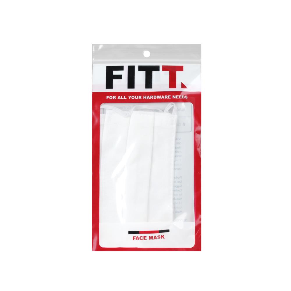 ผ้าปิดจมูก-fitt-แพ็ก-2-ชิ้น-อุปกรณ์นิรภัยส่วนบุคคล-face-mask-fitt-2ea