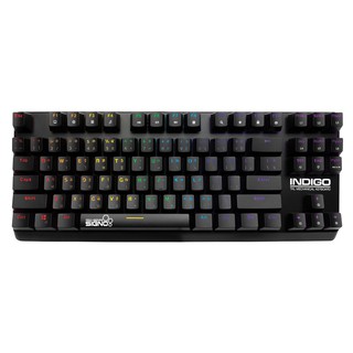 ภาพขนาดย่อของภาพหน้าปกสินค้าโปร (TH) Signo KB-718 Indigo mini RGB Mechanical TKL Gaming Keyboard คีย์บอร์ดเกมมิ่ง แมคคานิค แลกซื้อ Signo wg900 จากร้าน ksc_officialshop บน Shopee