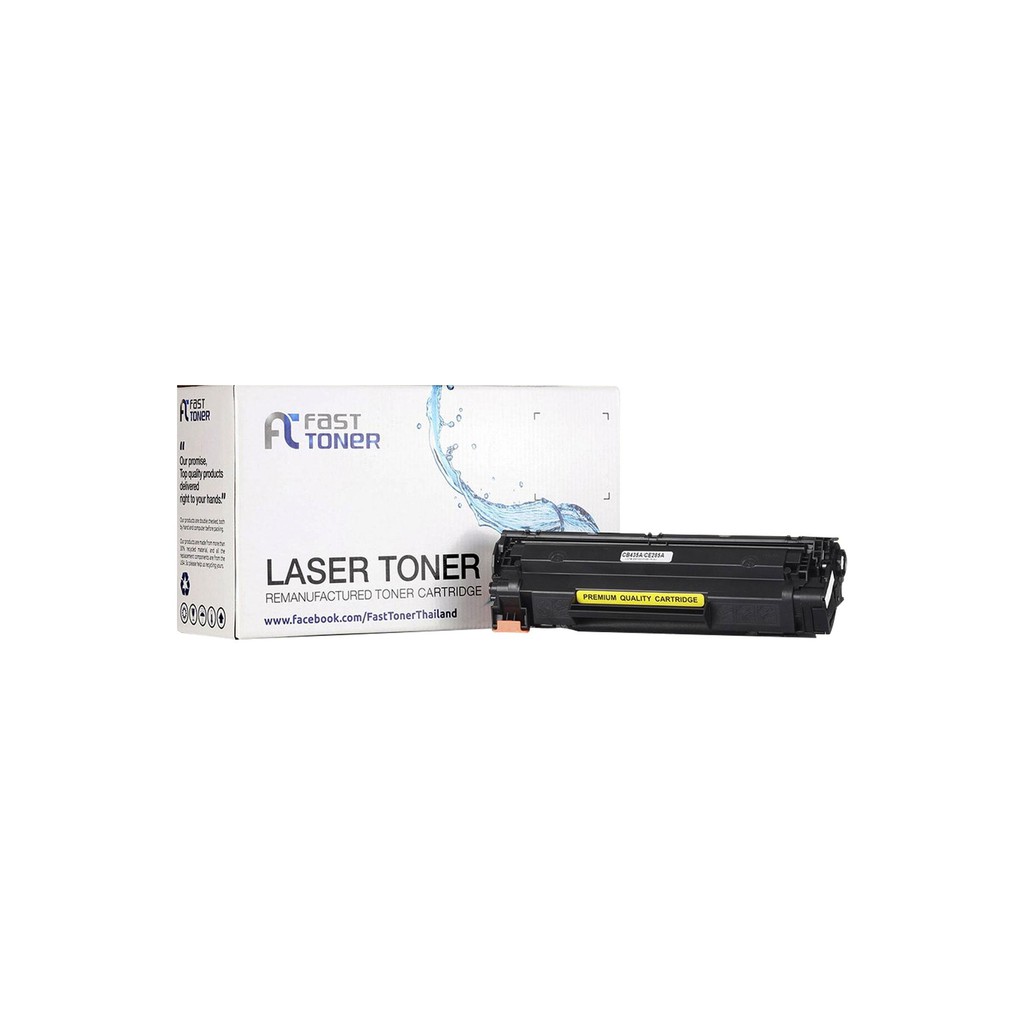 Fast Toner หมึกเทียบเท่า HP 35A(CB435A) Black สำหรับ P1102 / P1102w ...