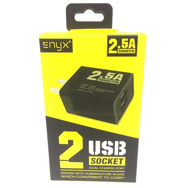 ส่งฟรีต้องใช้โค้ด-enyx-ea-06-adapter-2-5a-smarter-2-usb