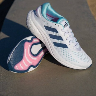 Adidas super nova 2 รองเท้าผ้าใบ สีขาว สีฟ้า เกรดพรีเมี่ยม สําหรับผู้หญิง 37-40