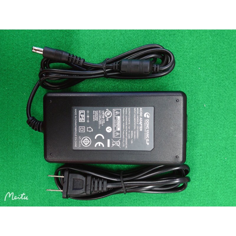 อแดปเตอร์แปลงไฟ12v-3-34aรูเข็มขนาด5-5mm-3-0mm