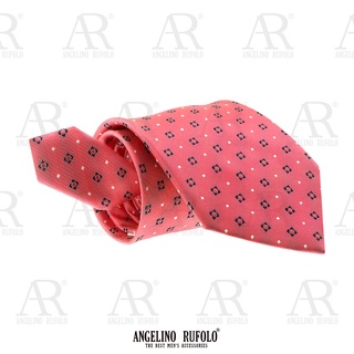 ภาพขนาดย่อของภาพหน้าปกสินค้าANGELINO RUFOLO Necktie(NTM-กฟ.รวม) เนคไทผ้าไหมทออิตาลี่คุณภาพเยี่ยม ดีไซน์ Graphic สีแดง/ชมพู/เทา/แดง/เขียว/โอรส/ฟ้า จากร้าน angelino_rufolo บน Shopee