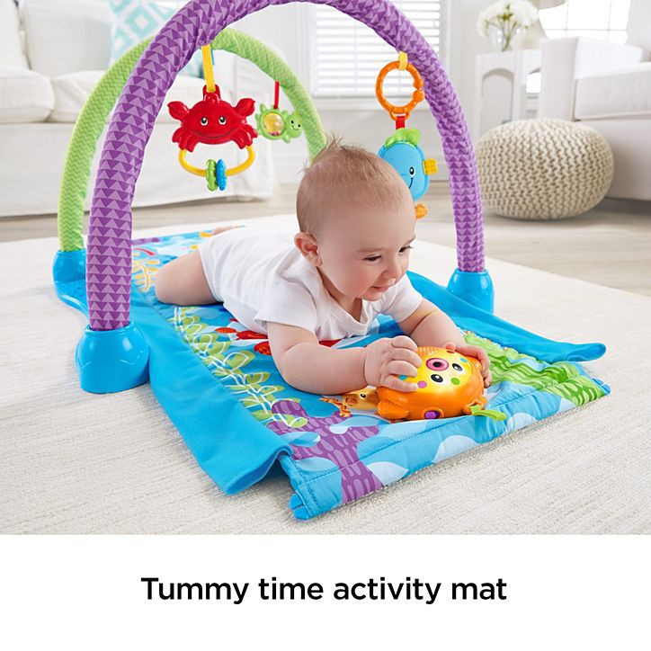 fisher-price-kick-n-crawl-musical-seahorse-gym-ฟิชเชอร์ไพร์ซ-เพลยิม-ของแท้-100