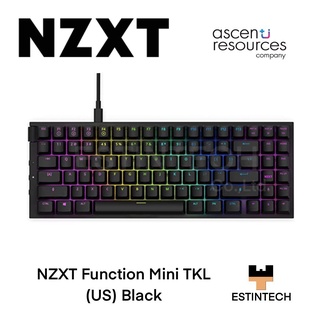 Keyboard (คีย์บอร์ด) NZXT Function Mini TKL (US) (Black) ของใหม่ประกัน 2ปี