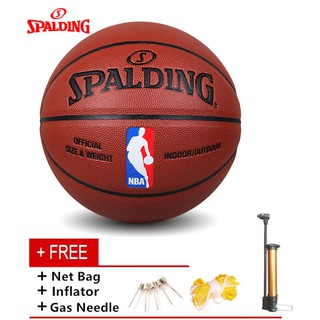 ภาพขนาดย่อของภาพหน้าปกสินค้าSpalding Original ลูกบาสเก็ตบอล รุ่น 74-602Y ชนิดหนัง PU ไซซ์ 7 จากร้าน topsportsshop8.th บน Shopee