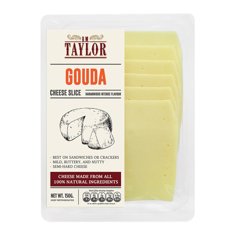 ภาพหน้าปกสินค้าTaylor Natural Cheese Slice 150 g. เนเชอรัล ชีสสไลด์ ตราเทลเล่อร์ มี 4 แบบให้เลือก ขนาด 150g