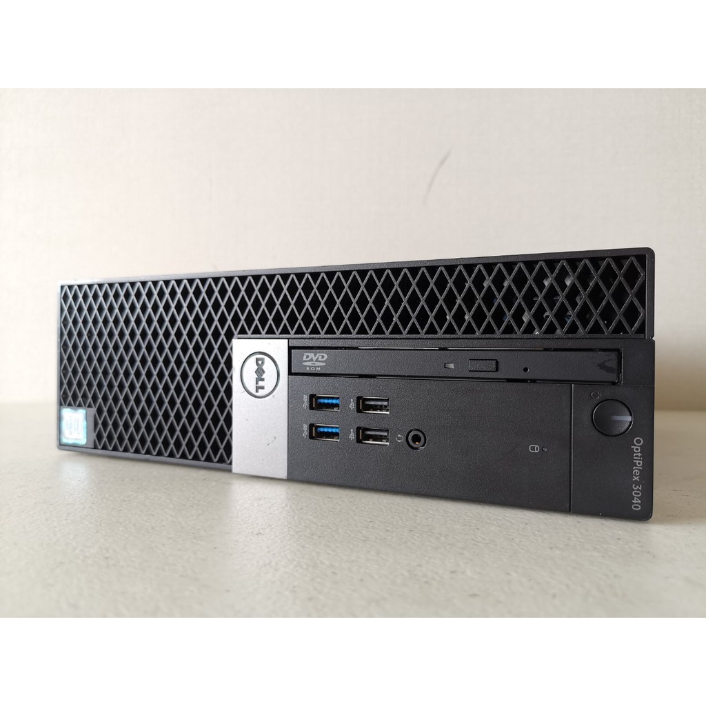 คอมมือสอง-dell-optiplex-3040-sff-cpu-intel-core-i3-6100-3-70-ghz-มี-hdmi-ต่อออกทีวีได้-อุปกรณ์ภายใน-เดิมๆ-ทั้งชุด