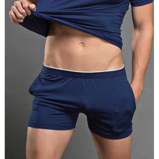 กางเกงบ๊อกเซอร์ BOXER SUPER BODY ของแท้ 100% COTTON สินค้าคุณภาพดี รับประกันคุณภาพดี  ยืดได้  ใส่สบาย (สีเรียบ)