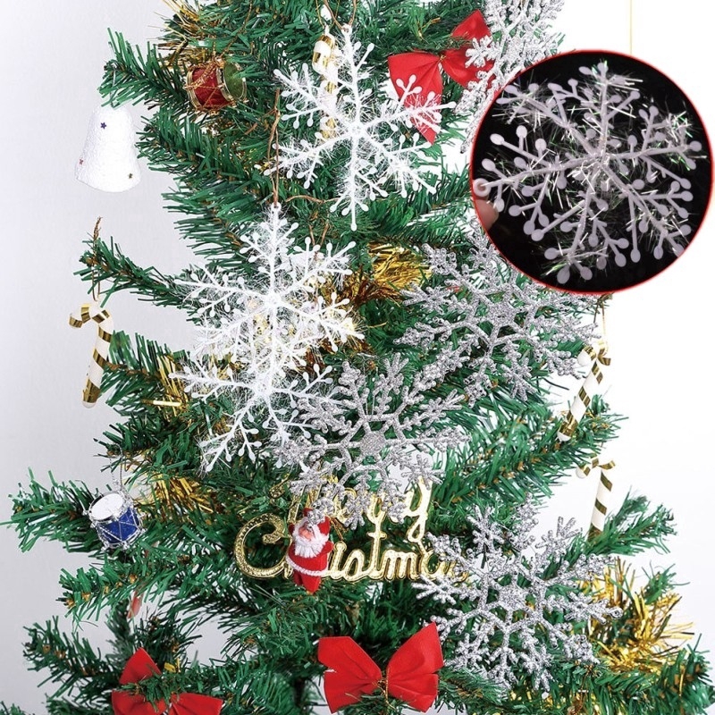 30pcs-classic-3d-white-snowflake-ornaments-christmas-tree-party-home-decor-11cm