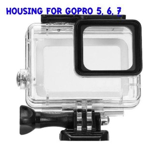 ราคาและรีวิว🔥พร้อมส่ง จากไทย 🔥​เคสกันน้ำ​ gopro​5/6/7​ gopro​ Housing​ for​ 5,6,7ุ เคสโกโปร Gopro housing Gopro case gopro5 gopro7