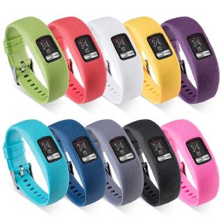 ภาพหน้าปกสินค้าSoft Strap Wristband Band for GARMIN VIVOFIT 4 Vivofit4 Bracelet Smart Watch Activity Fitness Tracker Replacement Wrist ที่เกี่ยวข้อง