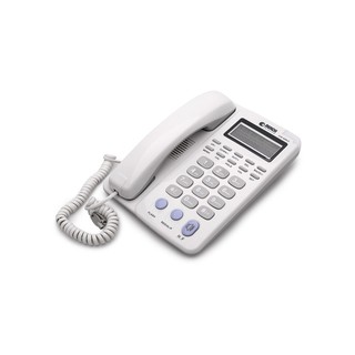 ภาพขนาดย่อของภาพหน้าปกสินค้าReach โทรศัพท์บ้าน โชว์เบอร์ รีช รุ่น CID 626 V2 (สีขาว) จากร้าน globalreach บน Shopee ภาพที่ 2