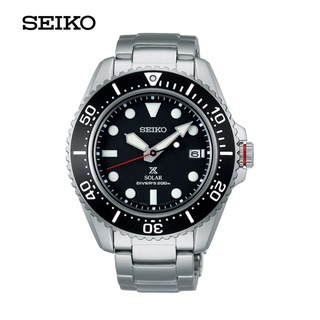 Seiko (ไซโก) นาฬิกาผู้ชาย Prospex Solar Divers SNE589P ระบบโซลาร์ ขนาดตัวเรือน 42.8 มม.