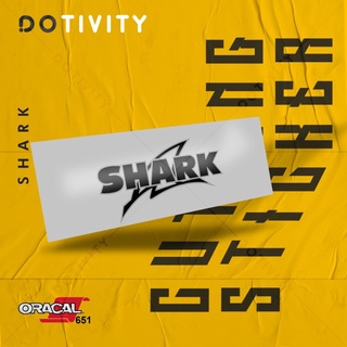 สติกเกอร์ตัดหมวกกันน็อค SHARK v2