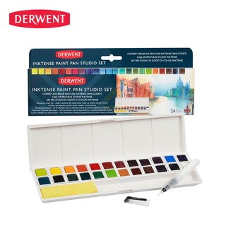 DERWENT ชุด INKTENSE PAN 24 สี (Inktense Paint Pan 24 Palette)