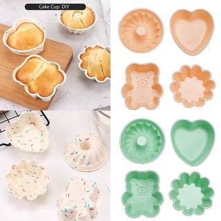 Macaron Muffin Donuts Cupcake Silicone Molds Cup Cake DIY Baking Tools