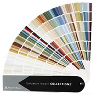 แคตตาล็อกเฉดสี พัดสี รุ่น COLLECTIONS FAN DECK (M2440563TL) ยี่ห้อ เบนจามินมอร์ Benjamin Moore สีทาบ้านเกรดพรีเมียม