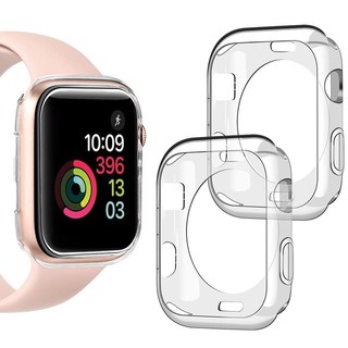 ภาพหน้าปกสินค้าเคส สำหรับ Apple Watch Case ขนาด 41มม 45มม 38 มม. 40 มม. 42 มม. 44 มม. ซิลิโคนอ่อนนุ่มหุ้มใสสำหรับ iWatch Series 8 7 6 se 5/4/3/2/1 เคส apple watch series 8 ที่เกี่ยวข้อง