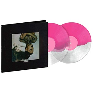 Ariana grande - Thank U, Next - Exclusive Limited Edition Pink With Clear Split Colored 2x Vinyl LP