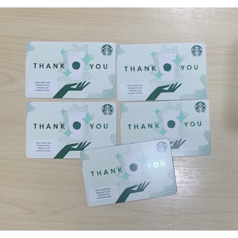 รูปภาพของพร้อมส่ง/ บัตรสตาร์บัค ️ บัตร Starbucks 500 บ.( มีทั้งบัตรจริง และร หัสหลังบัตรค่ะ)ลองเช็คราคา