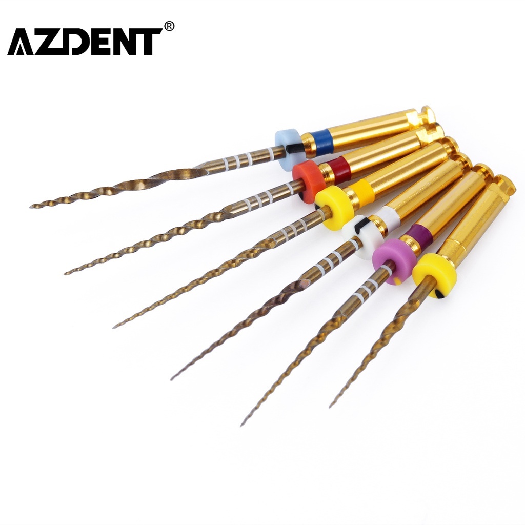 azdent-เครื่องมือทันตกรรม-endodontic-gold-taper-niti-แบบหมุน-25-มม