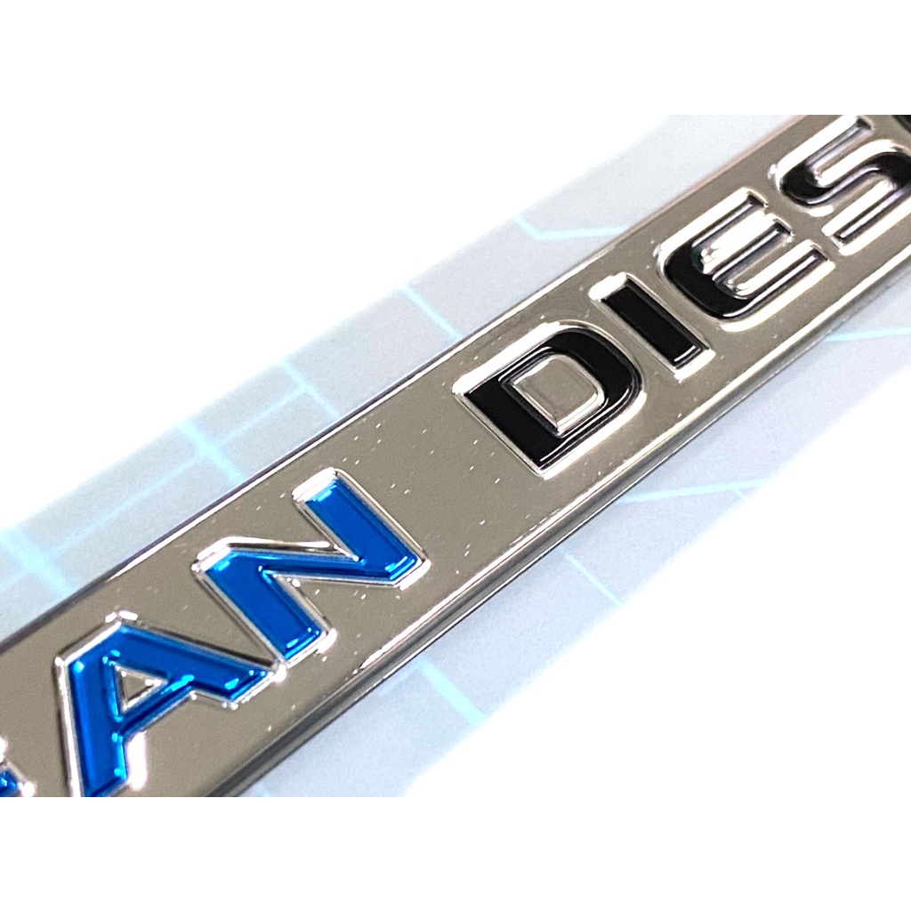 logo-clean-diesel-โลโก้-clean-diesel-เลซิ่น-ของแท้-ใส่-mitsubishi-triton-โครเมี่ยม-1ชิ้น-mitsubishi-triton-2-4ประตู