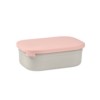 BEABA กล่องอาหารสแตนเลส Stainless Steel Lunch Box - Dusty Rose / Grey