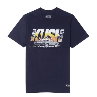 เสื้อยืดพิมพ์ลายแฟชั่น KUSH Co. "OG Kush" (NAVY BLUE) T-Shirt