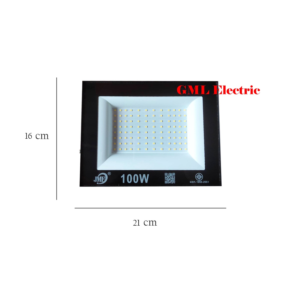 jmf-สปอร์ตไลท์-led-50w-100w-แสงขาว-ฟลัดไลท์-led-floodlight-โคมสปอร์ตไลท์-led-หลอดไฟ-led-โคมภายนอก