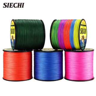 Siechi 4X 300เมตร PE สายการประมงถัก4เส้น12-83LB multifilament สายการประมง PE สายปลาสาย