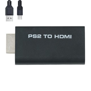 ภาพขนาดย่อของภาพหน้าปกสินค้าMcbazel PS2 to HDMI Converter Adapter, Video AV Adapter for PS2 with 3.5mm Audio Output Cable for HDTV HDMI Monitor จากร้าน shopeehappily.th บน Shopee ภาพที่ 3