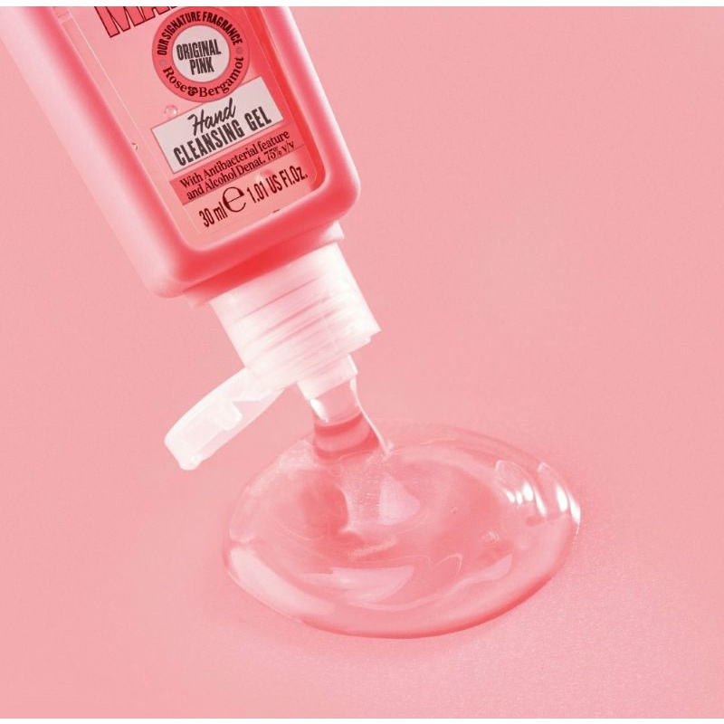 soap-and-glory-hand-maid-30-ml-เจลล้างมือที่มีส่วนผสมของแอลกอฮอล์-มือสะอาดหอมทุกที่ทุกเวลา