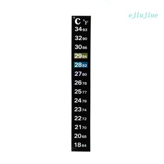 Cc สติกเกอร์เทอร์โมมิเตอร์ วัดอุณหภูมิ มีกาวในตัว สําหรับตู้ปลา 18-34℃