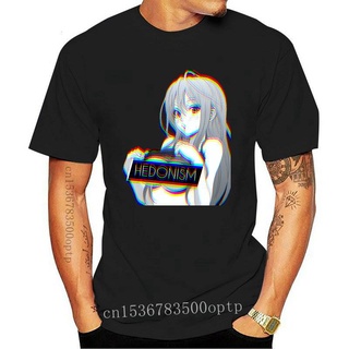 Oppai T-shirt Men Hedonism Girl Anime T Shirts Vaporwave Character Tops  Tees Japanese Style Mens Clothes Cotton  Tshir