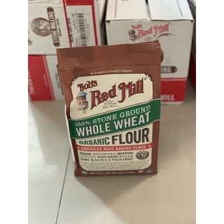 Whole Wheat Flour  Bob’s red mill เหมาะสำหรับทำขนมปัง บราวนี่  มัฟฟิน คุ้กกี้ Bread brownies Muffins Cookies Pancakes