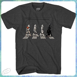 ขายดี Illicit เสื้อยืดกีฬา Star Wars Death Star Road Stormtrooper Crossing Mens T-Shirt Short sleeve T-shirts