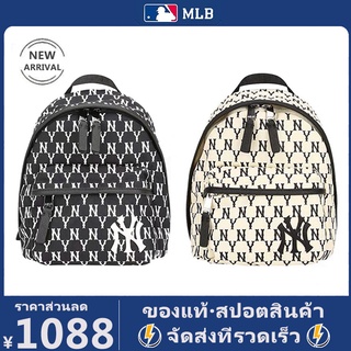2022 new กระเป๋า MLB แท้ mini backpack crossbody bag handbag ผ้าใบ กระเป๋าเป้มินิ NY UNISEX CURVED CAPNY NEW YORK YANKEE