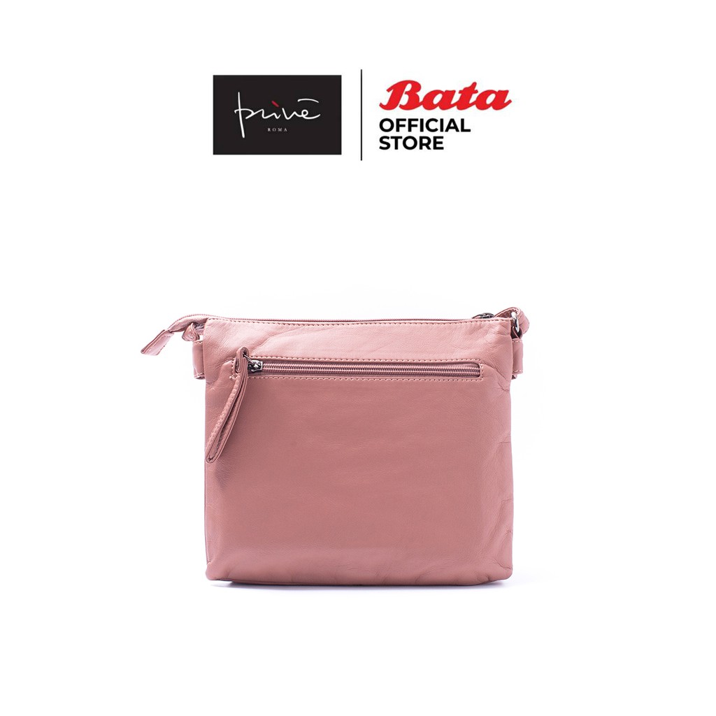 bata-บาจา-ยี่ห้อ-prive-กระเป๋าสะพายข้าง-กระเป๋าลำลอง-ทรงนิ่ม-หนังเทียม-ความจุเยอะ-รุ่น-dara-สีชมพู-9925258