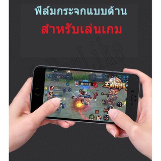 ฟิล์มกระจกแบบด้าน（แบบเต็มหน้าจอ） สำหรับ iPhone X/IP8/IP8+/IP7/IP7+/IP6/IP6+/XR/XSMAX/IP 11/IP11Pro/IP11Pro MAX(สีดำ/ขาว）