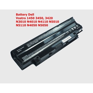 Battery Dell Vostro แบตเทียบของ ใหม่ 1450 3450, 3420 N3010 N4010 N4110 N5010 N5110 N4050 N5050 J1KND ประกัน 6เดือน